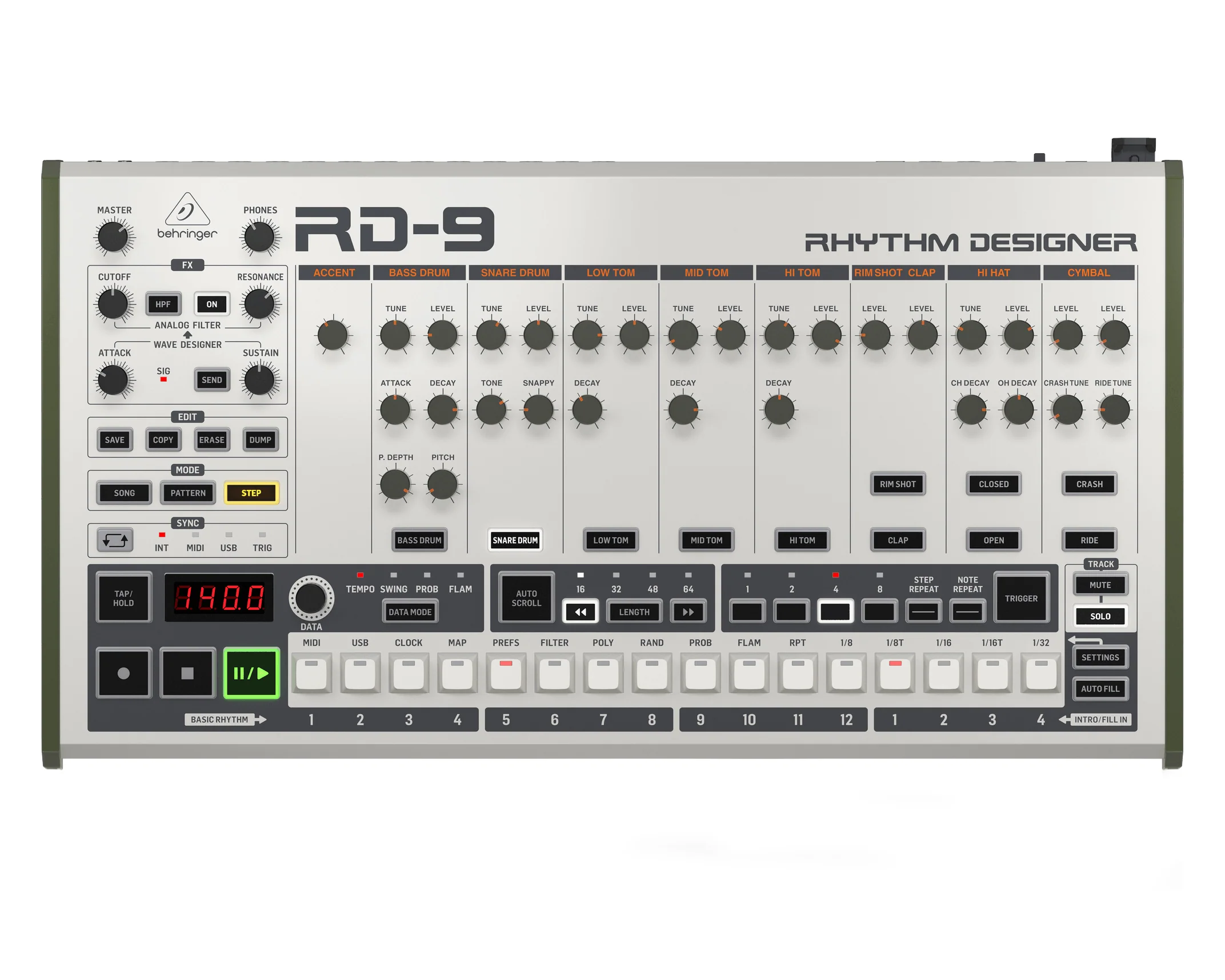 Behringer RD-9 Analog Drum Machine - Image 5