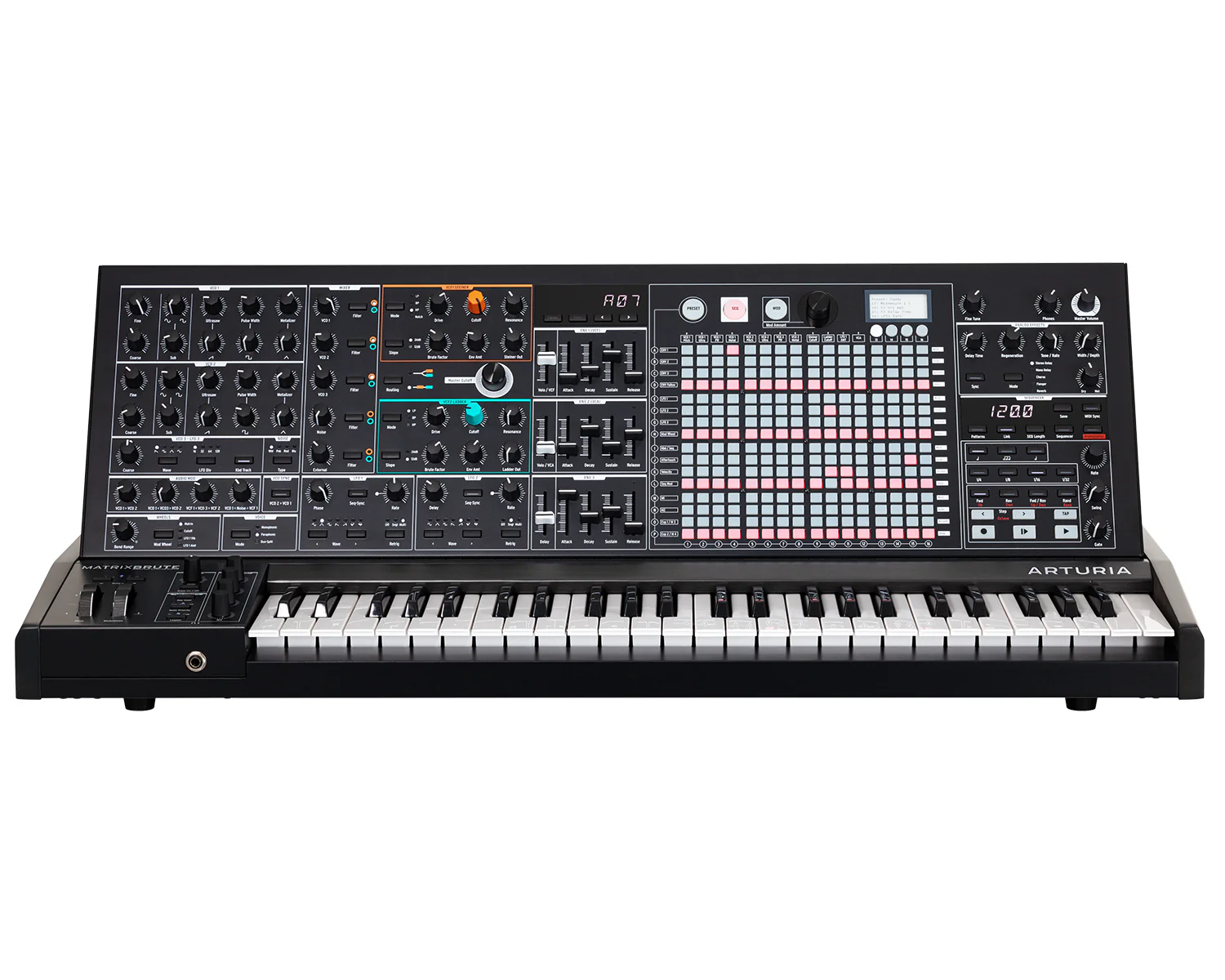 Arturia MatrixBrute Noir Limited Edition Analogue Monophonic Synthesizer - Image 7
