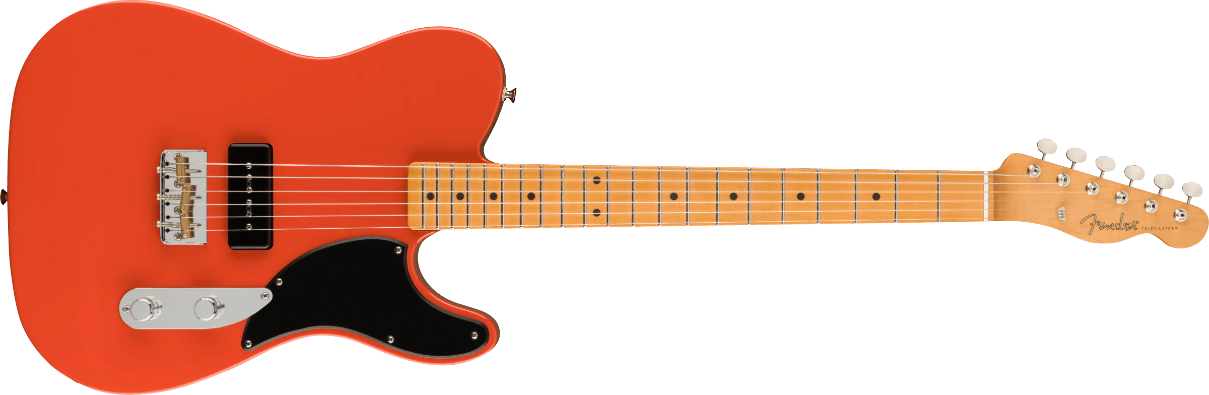 Fender Noventa Telecaster - Fiesta Red - Image 3