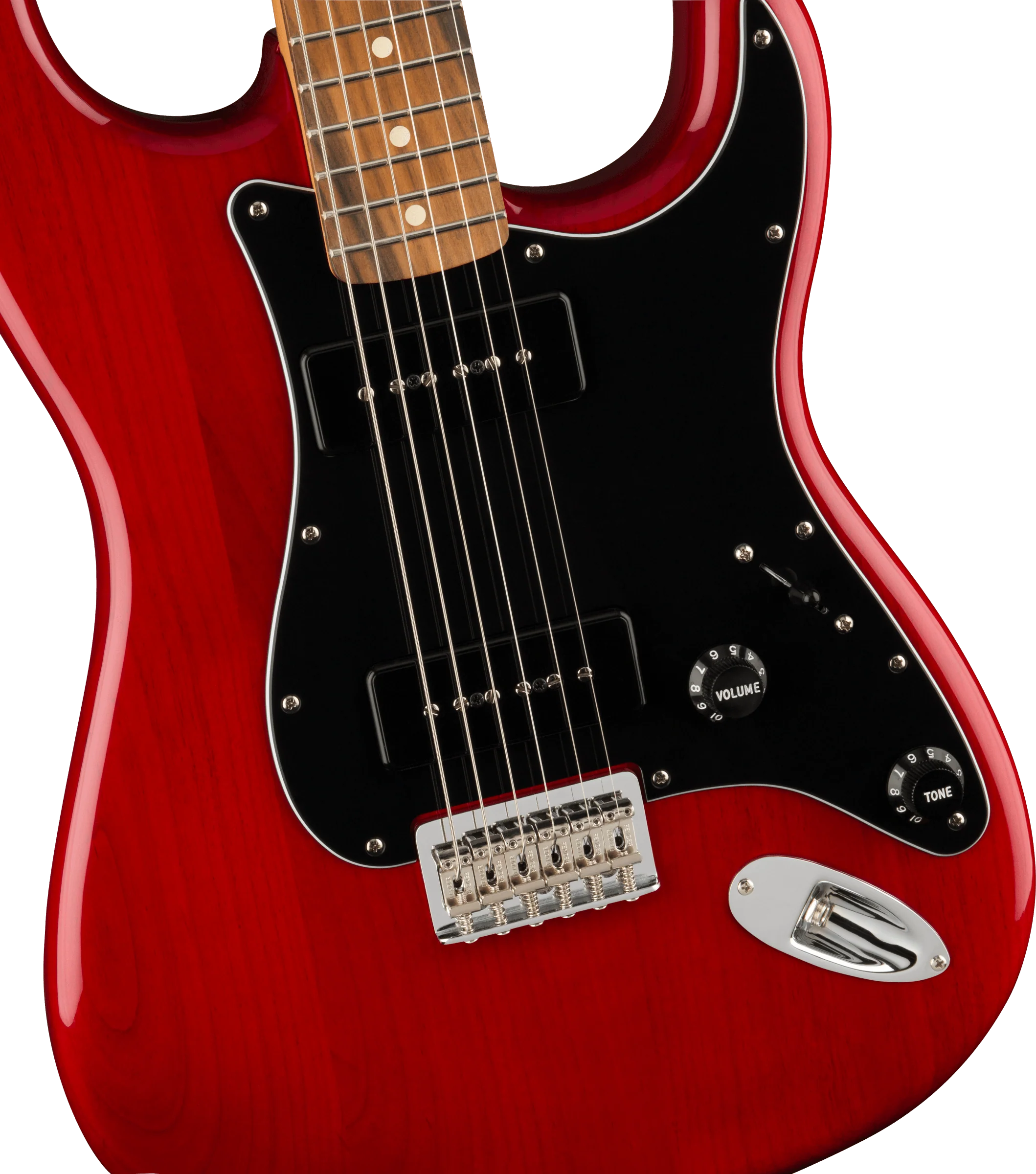 Fender Noventa Stratocaster - PF Crimson Red - Image 4