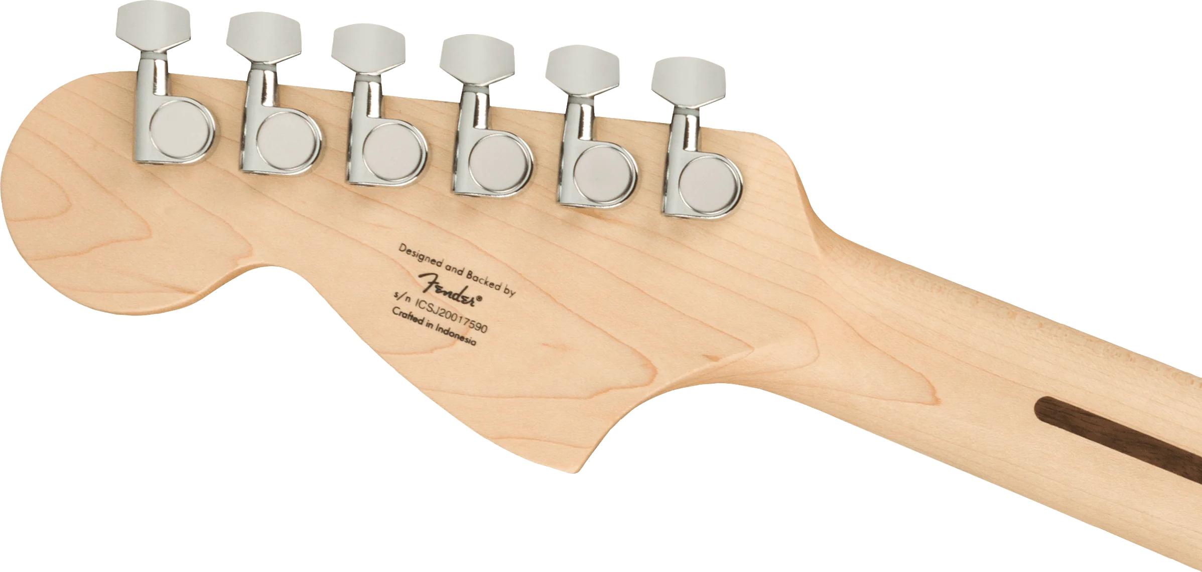 Fender Squier Affinity Strat - FMT HSS MN BPG Black Burst - Image 5