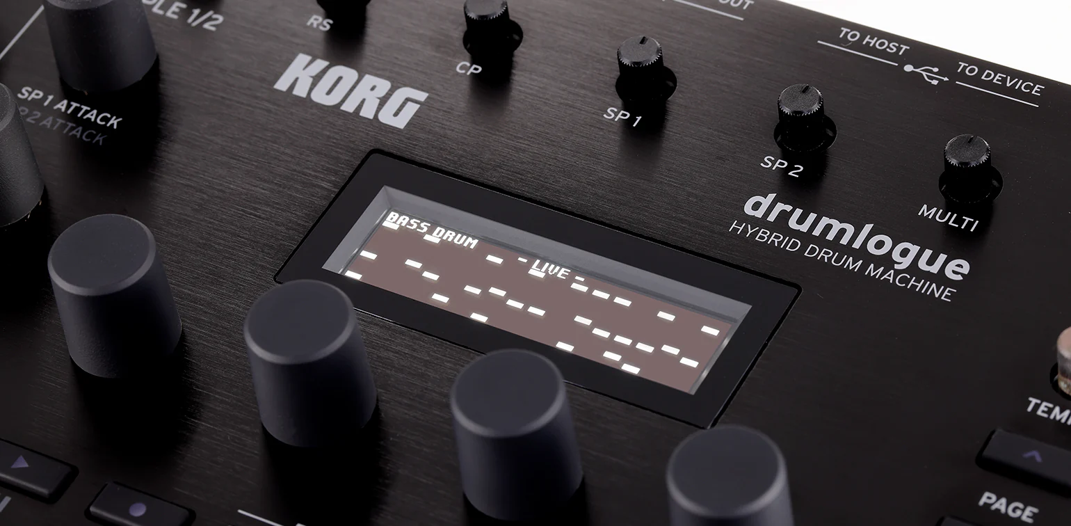 KORG Drumlogue Hybrid Drum Machine - Image 9
