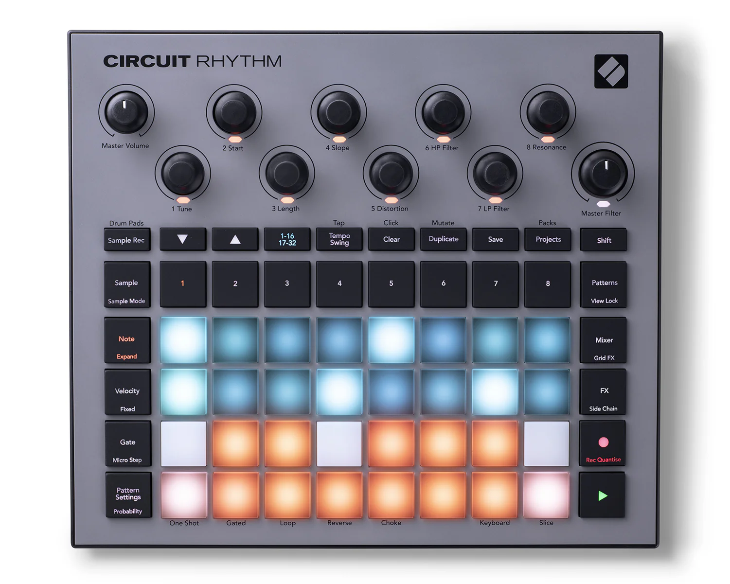 Novation Circuit - Rhythm Groovebox Sampler