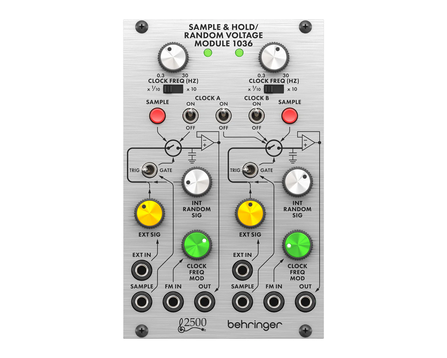 Behringer 1036 Sample & Hold Random Volt Module