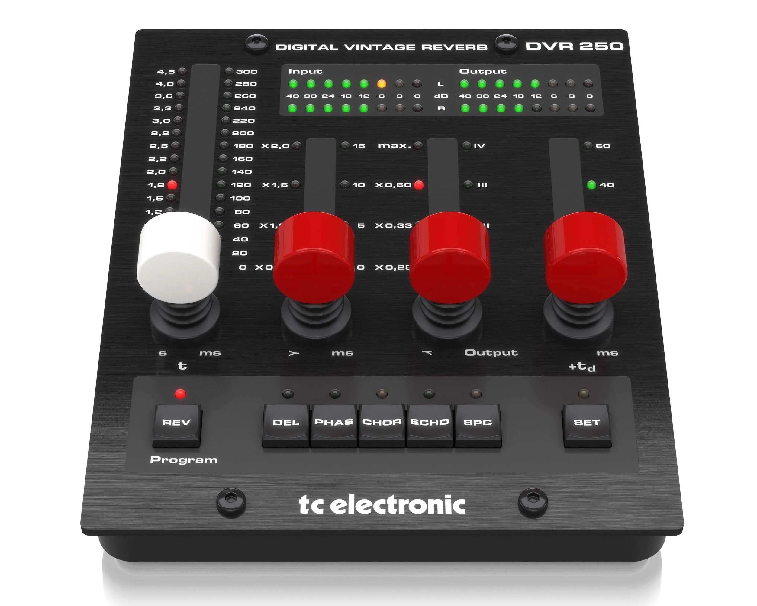 TC Electronic DVR250-DT Digital Vintage Reverb Effects Processor - Image 3