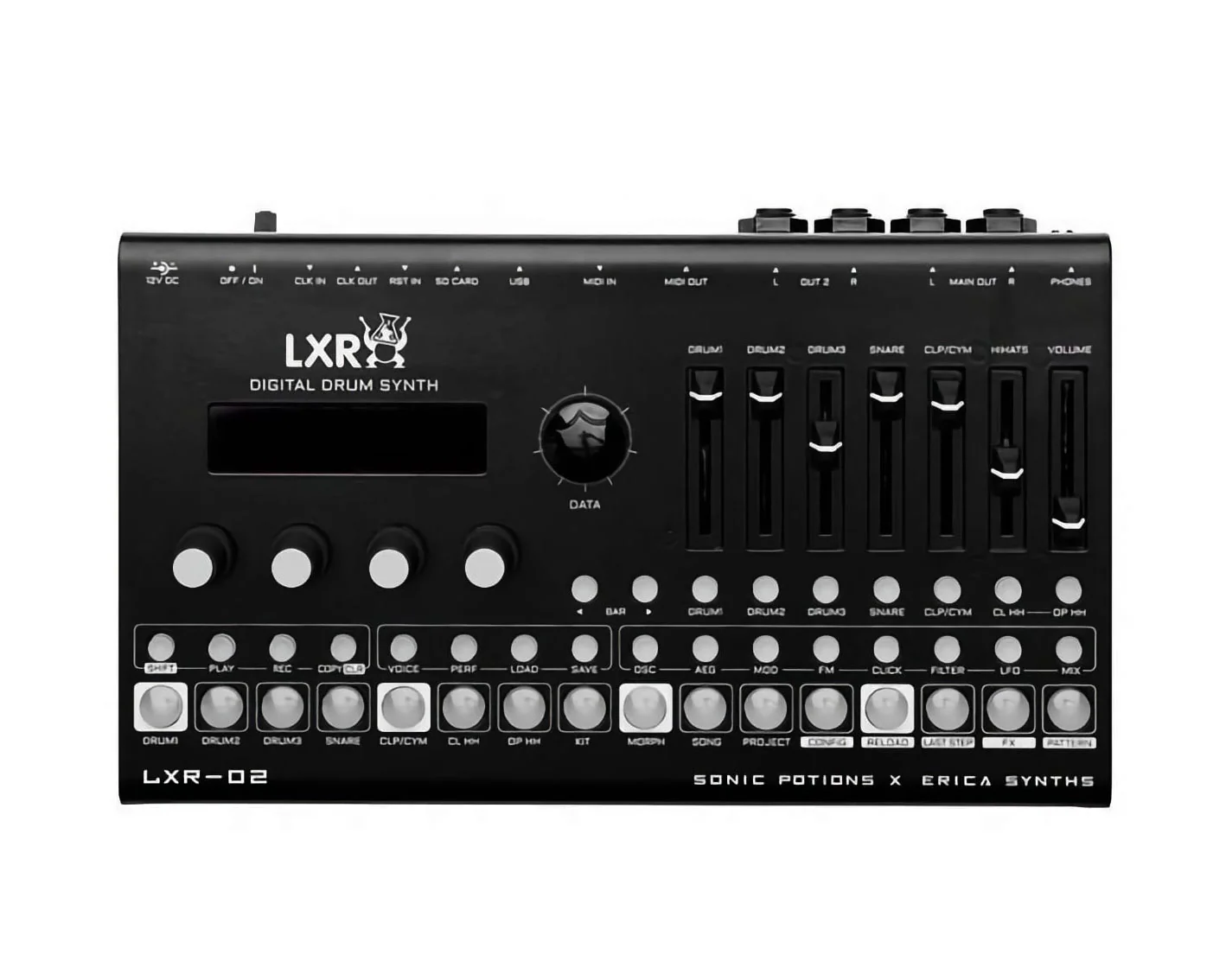 Erica Synths LXR-02 Desktop Digital Drum Synthesizer