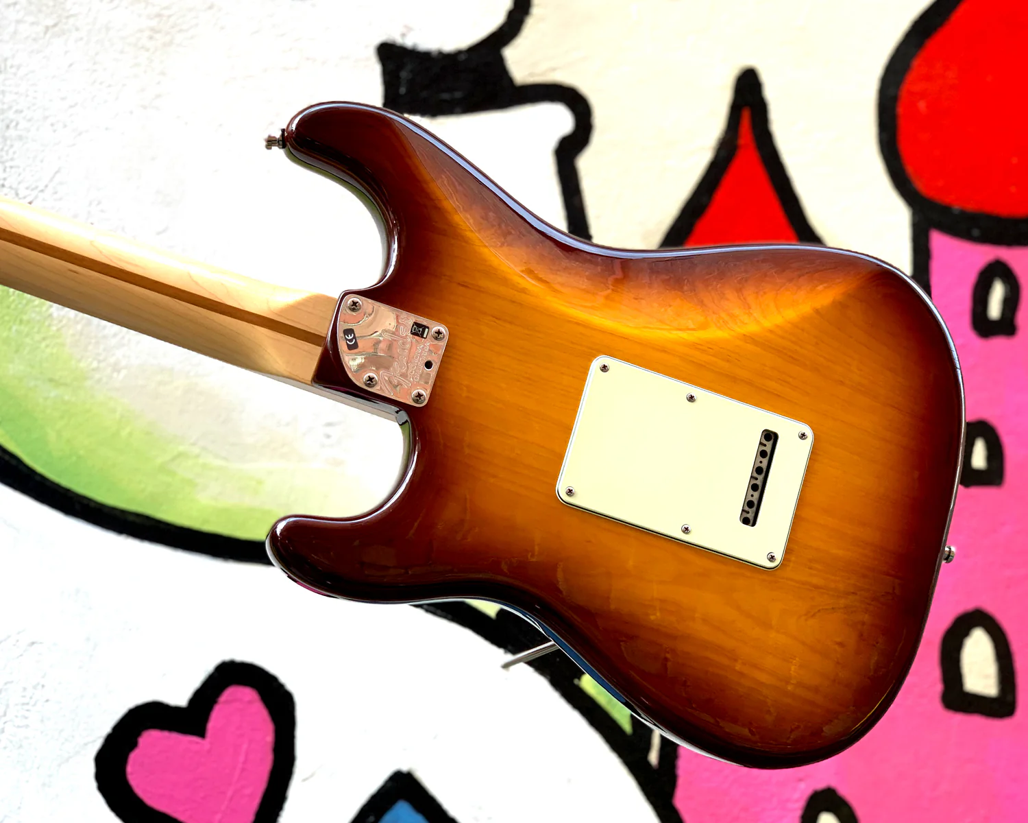 Fender American Deluxe Ash Stratocaster - Sienna Sunburst - Image 3
