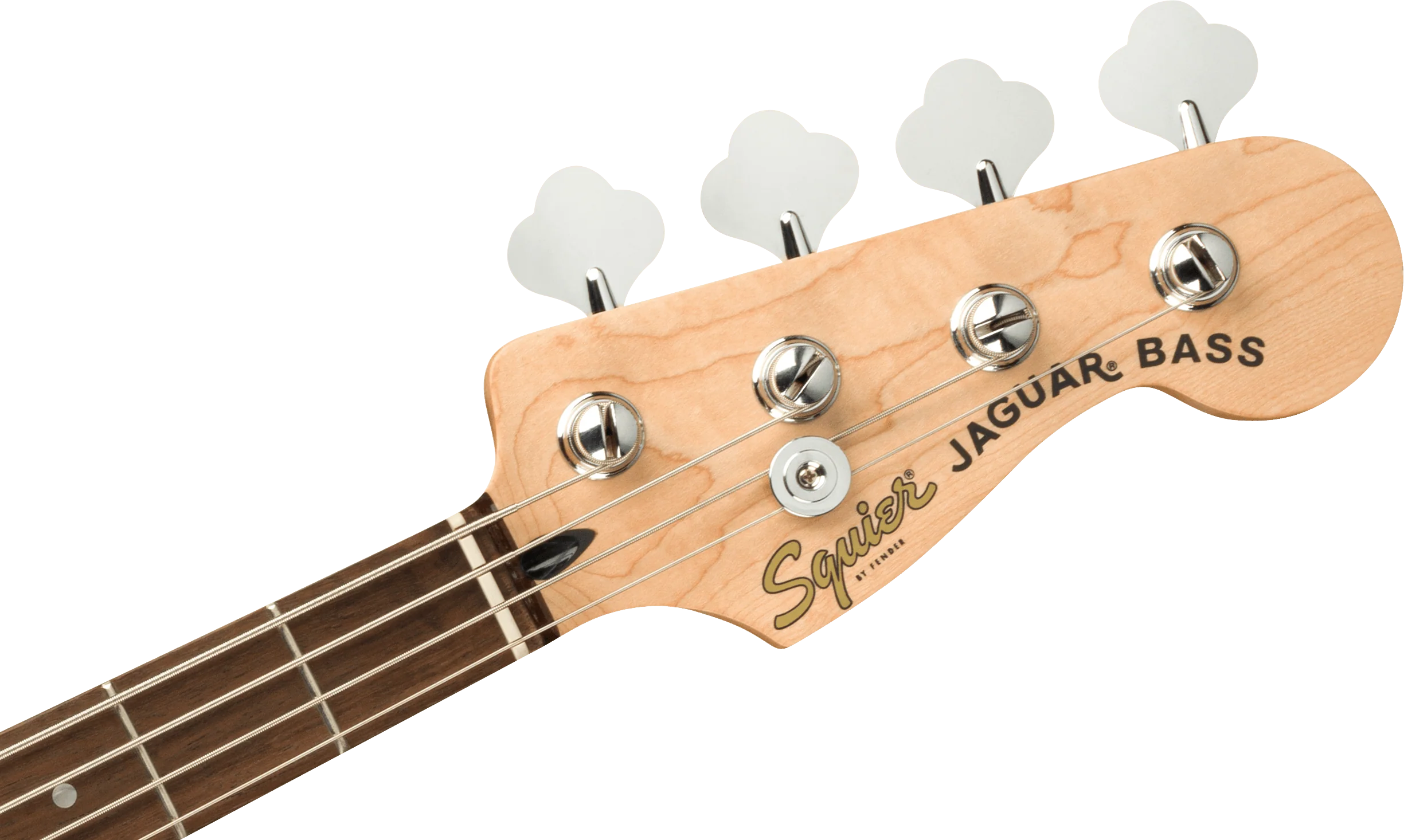 Fender Squier Affinity Jaguar Bass - Charcoal Frost Metallic - Image 4