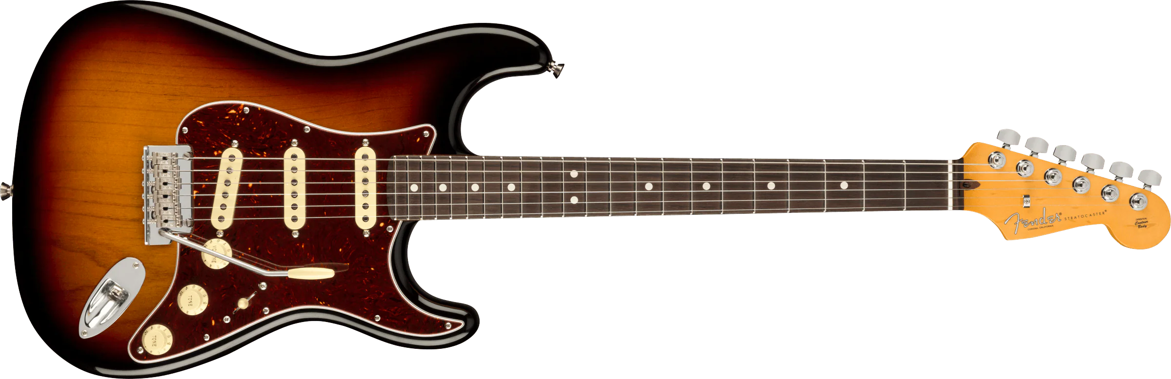 Fender American Professional II Stratocaster - 3 Colour Sunburst - Image 3