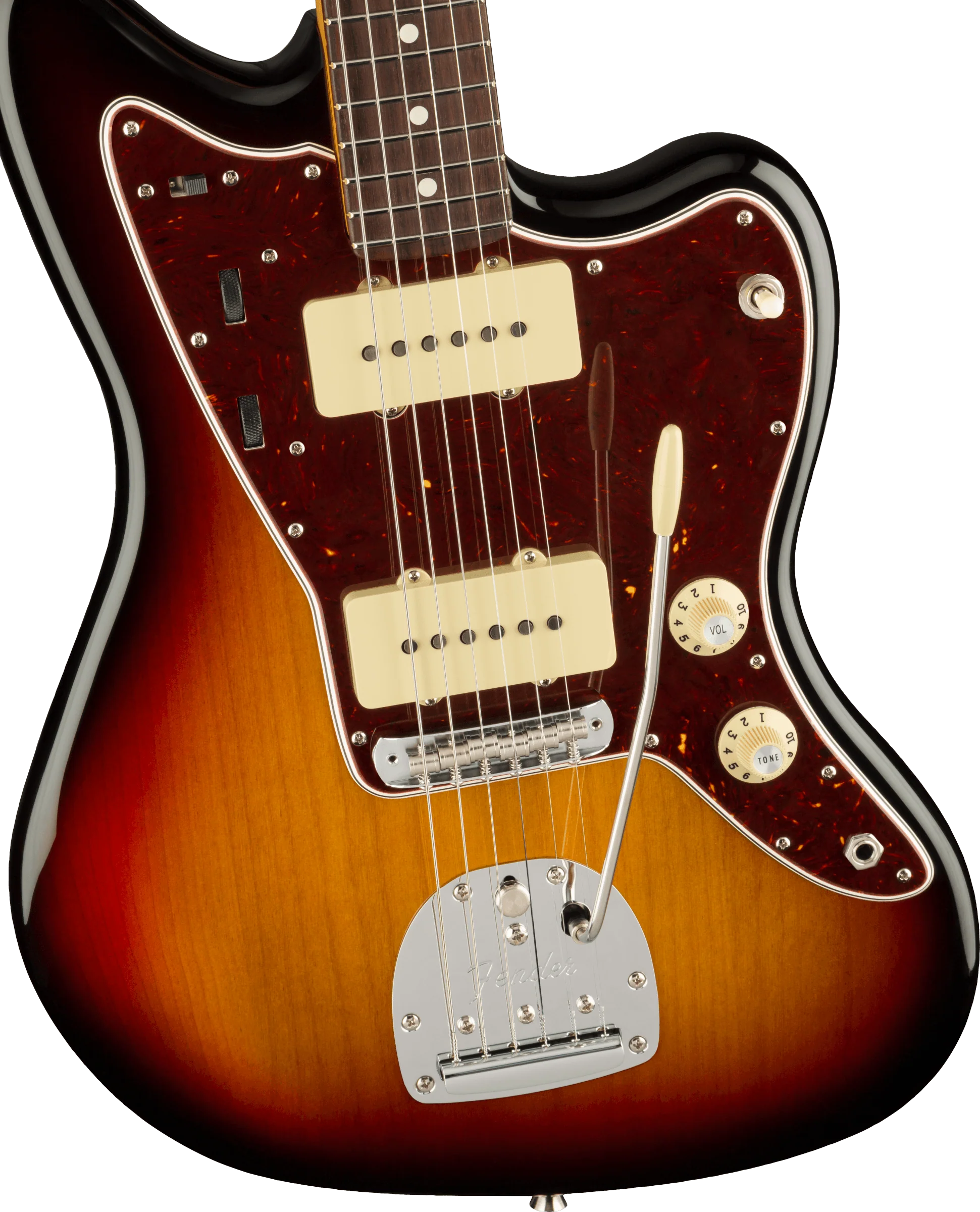Fender American Professional II Jazzmaster - 3 Colour Sunburst - Image 6