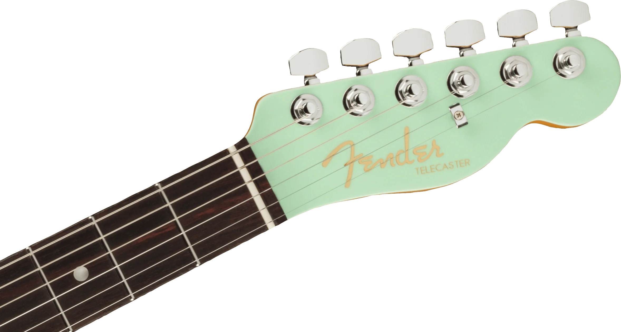 Fender Ultra Luxe Telecaster - Transparent Surf Green - Image 5