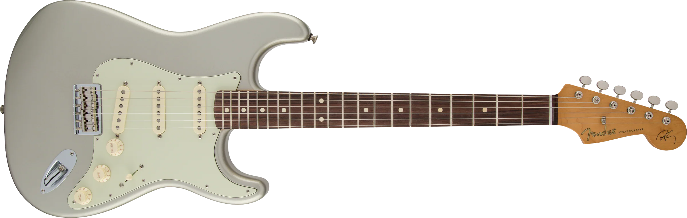 Fender Robert Cray Stratocaster - Inca Silver - Image 2