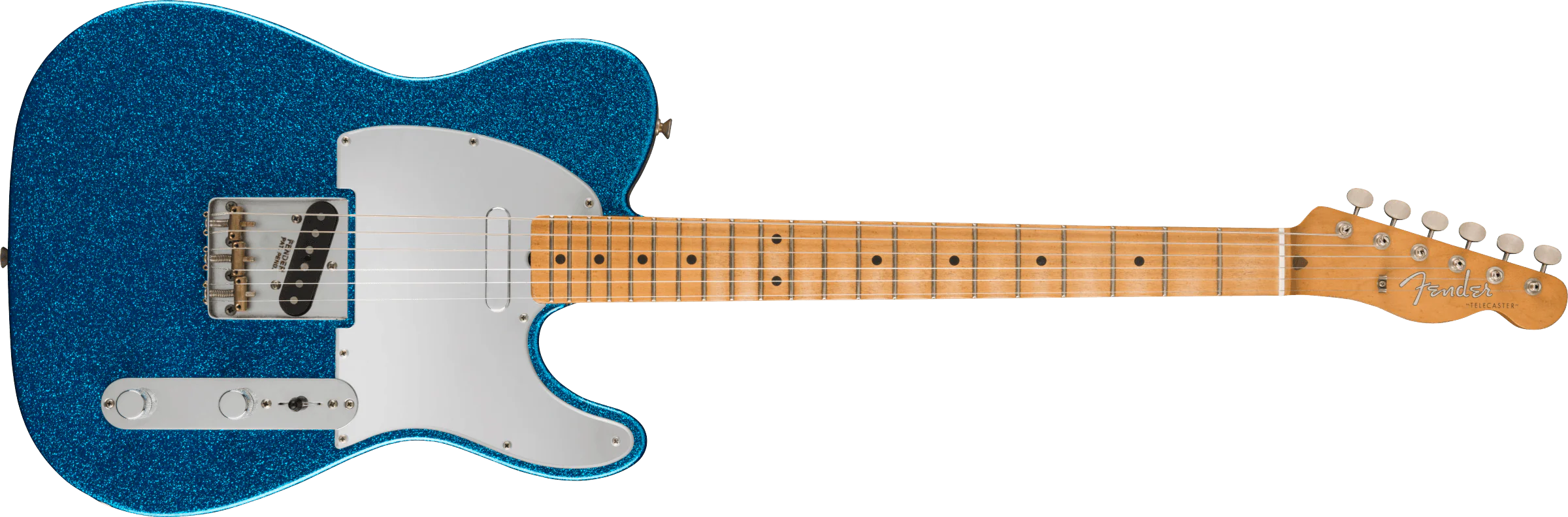Fender J Mascis Telecaster - Bottle Rocket Blue Flake - Image 4