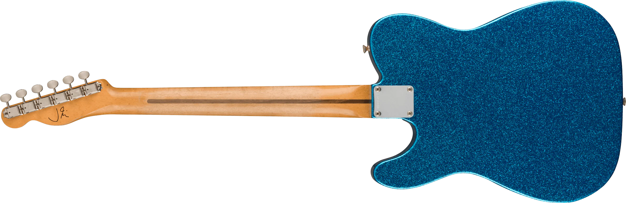 Fender J Mascis Telecaster - Bottle Rocket Blue Flake - Image 5