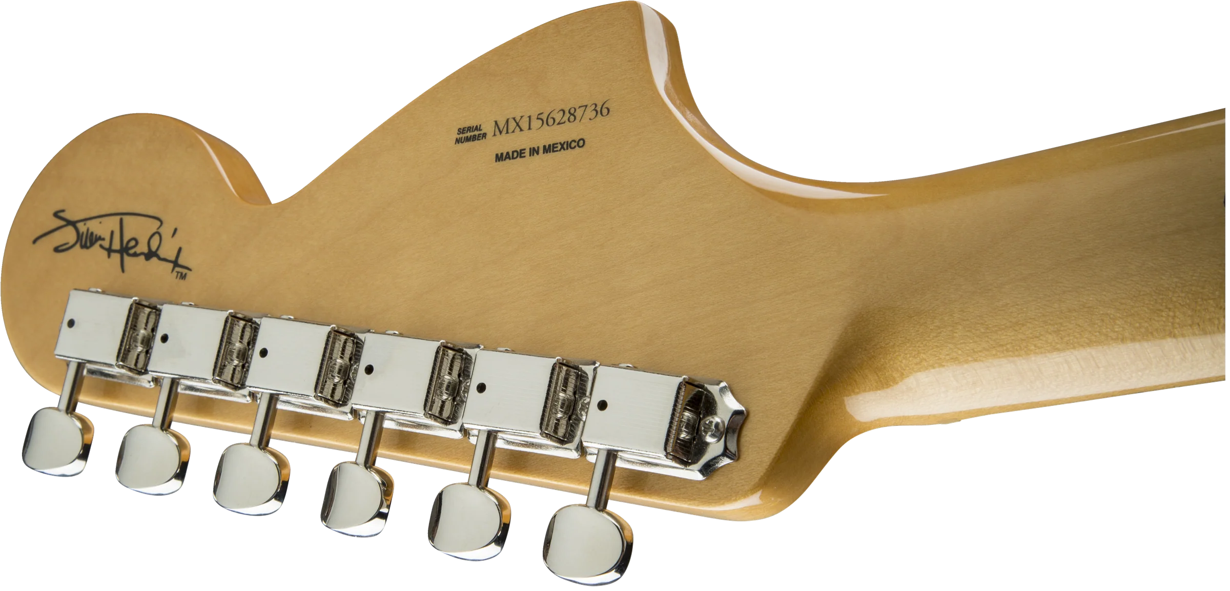 Fender Jimi Hendrix Stratocaster - Maple Fingerboard - Olympic White - Image 3