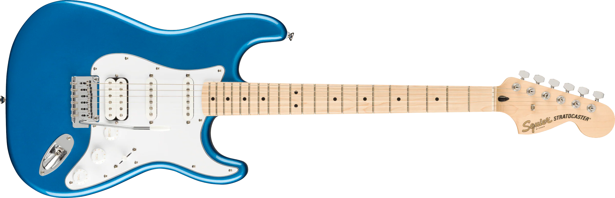 Fender Squier Affinity Series Stratocaster HSS - Lake Placid Blue - Image 2
