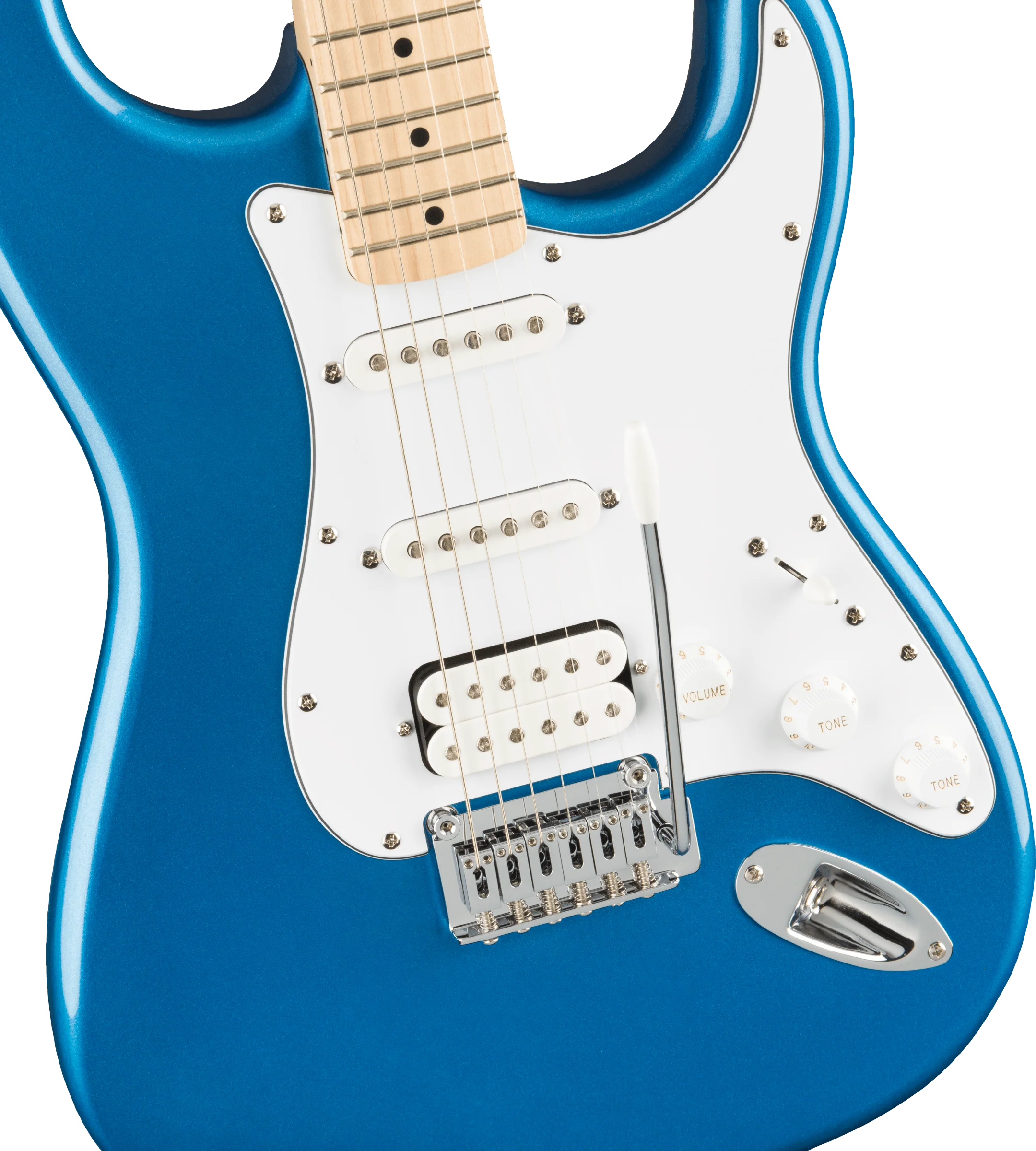 Fender Squier Affinity Series Stratocaster HSS - Lake Placid Blue - Image 7