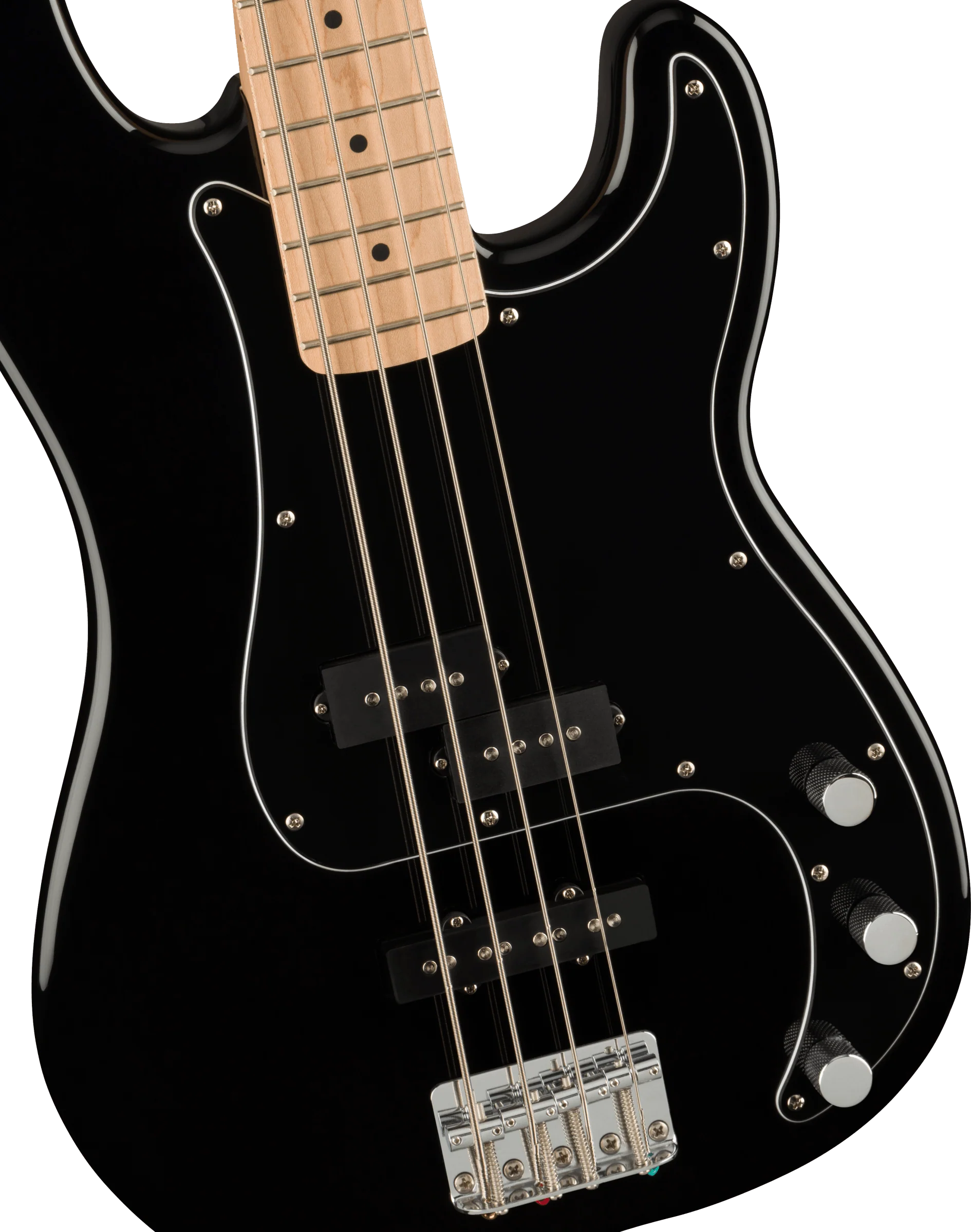 Fender Squier Affinity Series Precision Bass PJ Pack - Black & Rumble 15 - Image 8