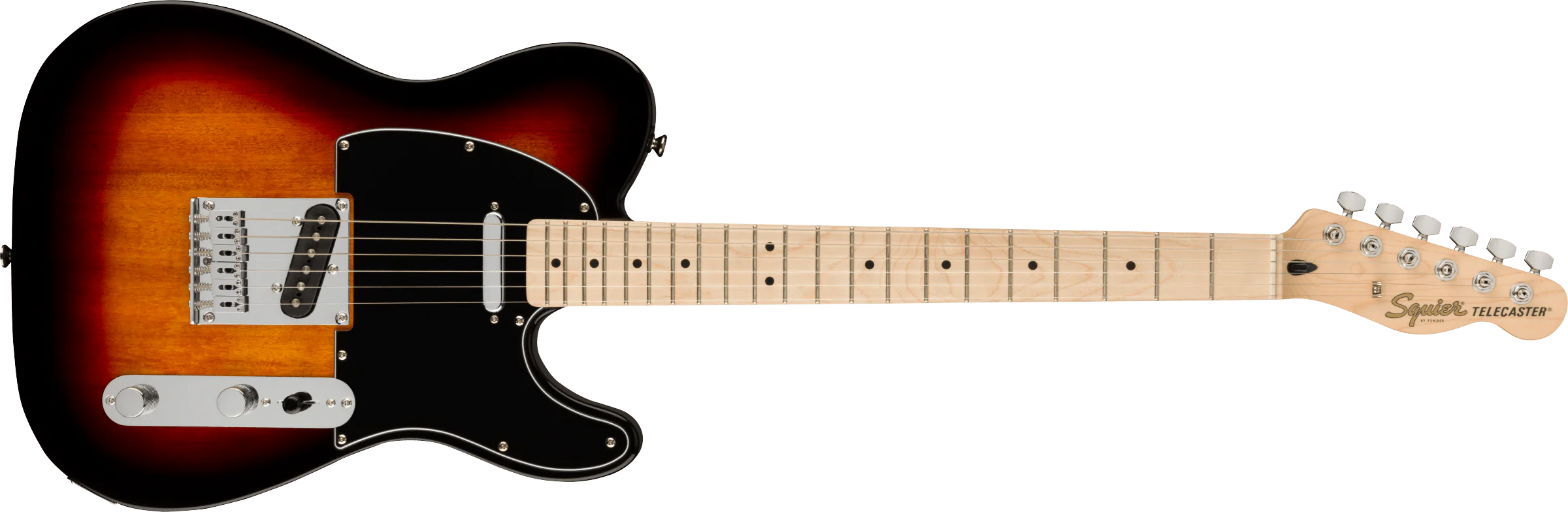 Fender Squier Affinity Series Telecaster - 3-Colour Sunburst - Image 4