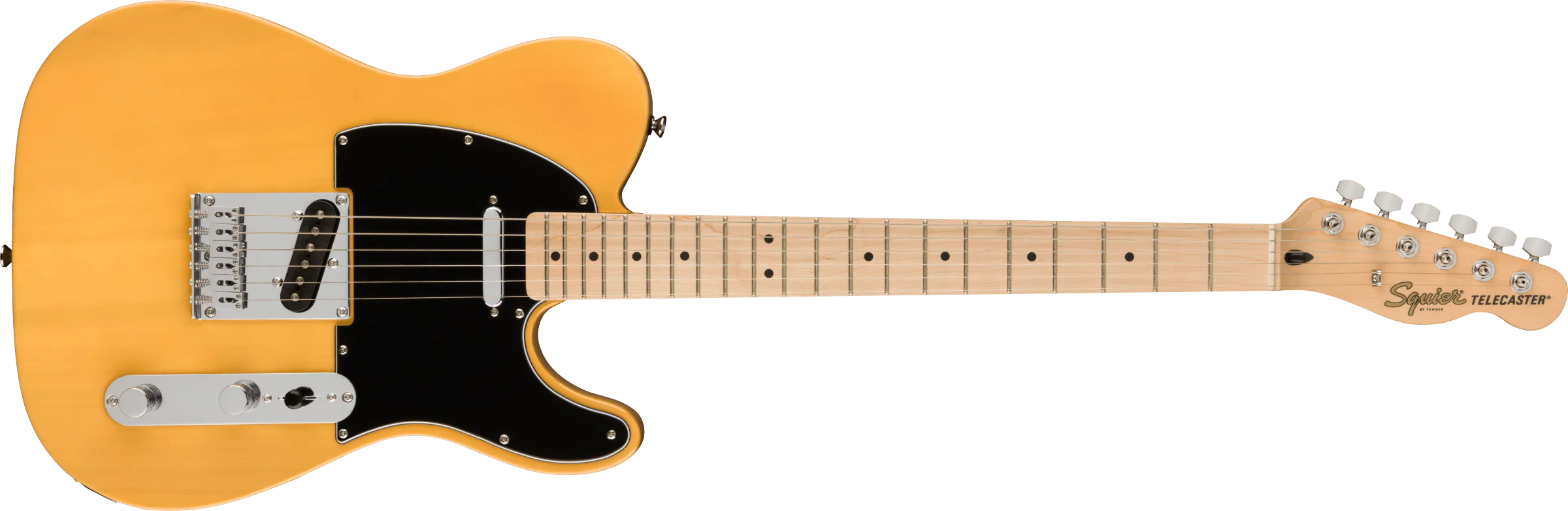 Fender Squier Affinity Series Telecaster - Butterscotch Blonde - Image 4