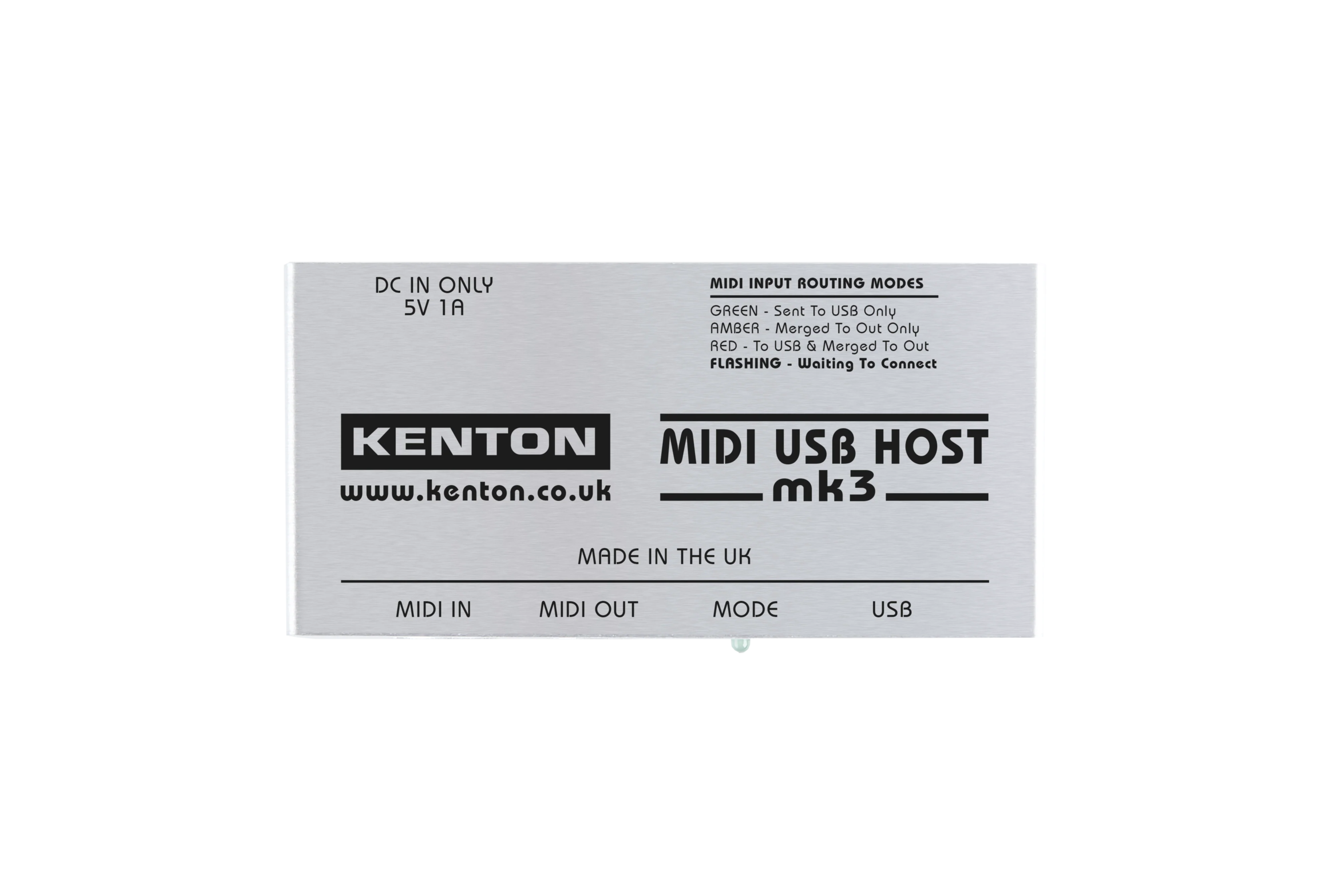 Kenton MIDI USB Host mk3 Bidirectional USB Host to MIDI Converter - Image 4