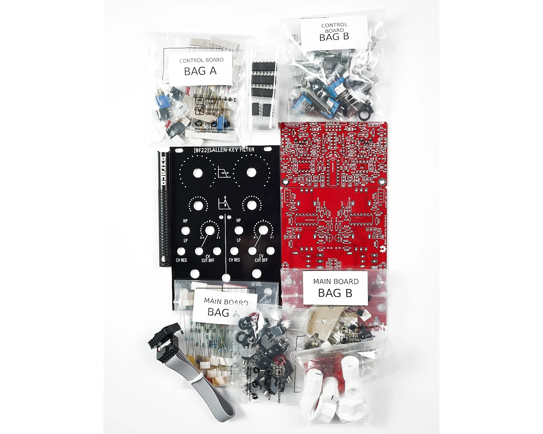 Befaco BF-22 VCF Sallen Key Filter DiY Kit