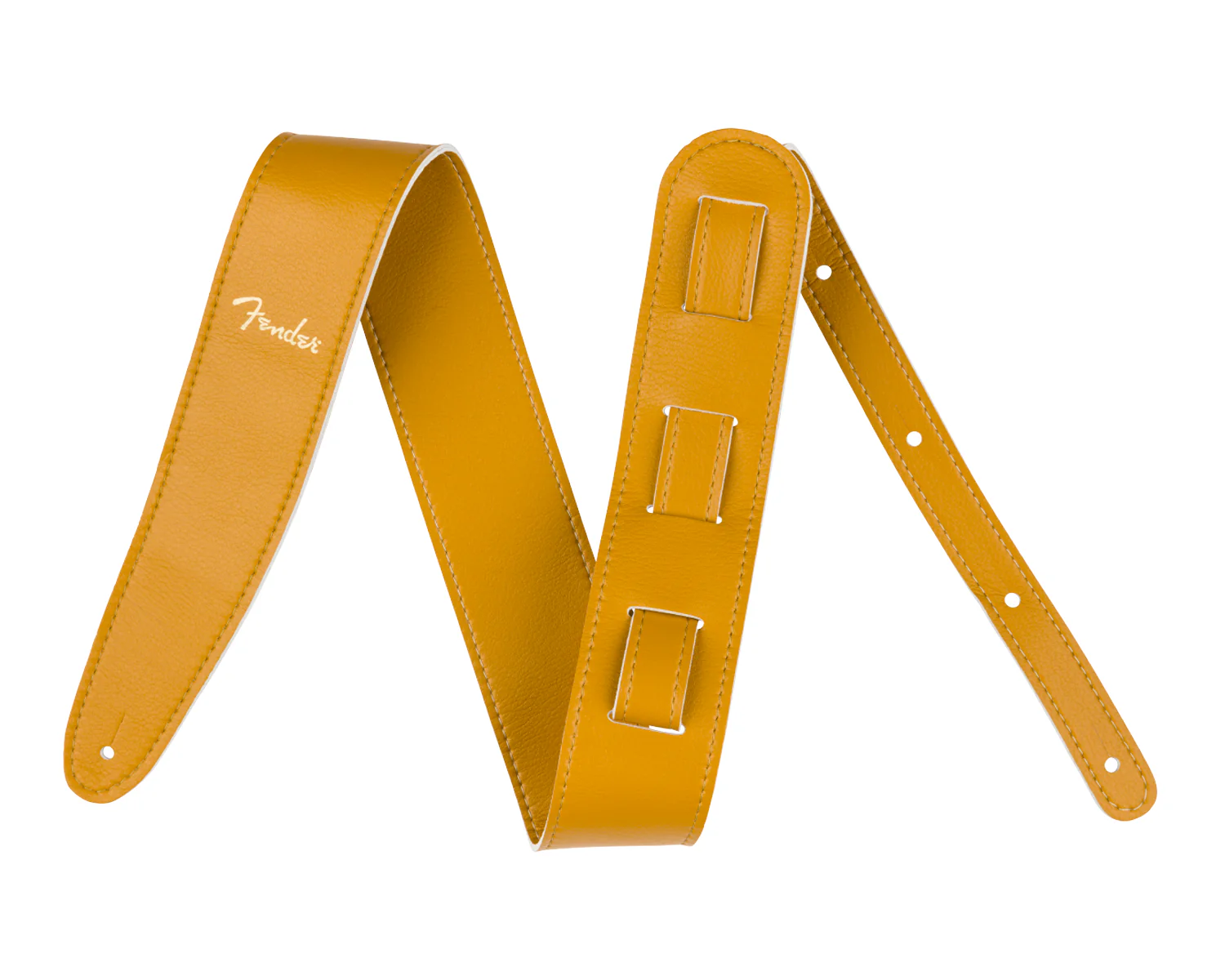 Fender Vegan Leather 2.5" Strap - Butterscotch