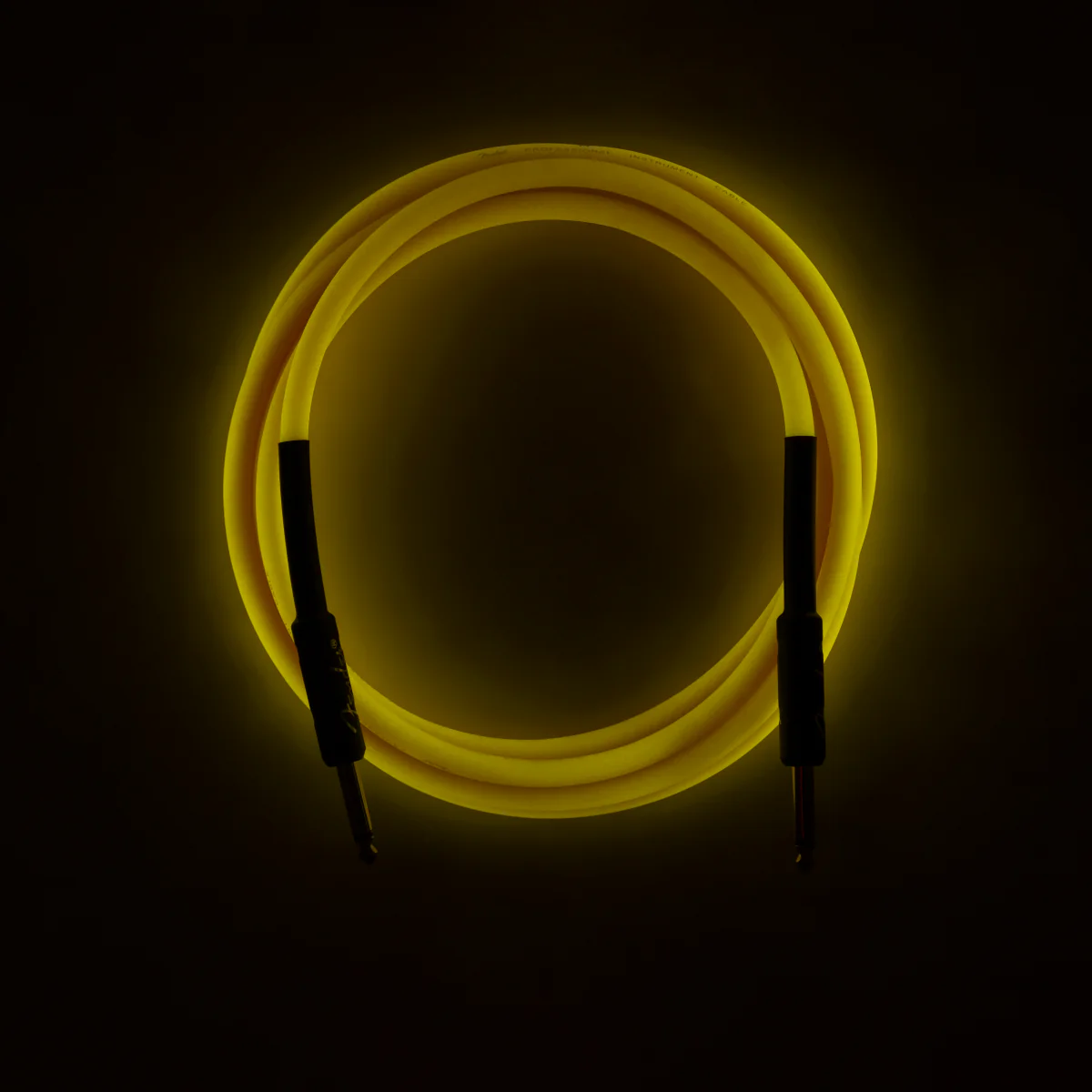 Fender Professional 10' Glow in the Dark Cable - Orange - Image 3