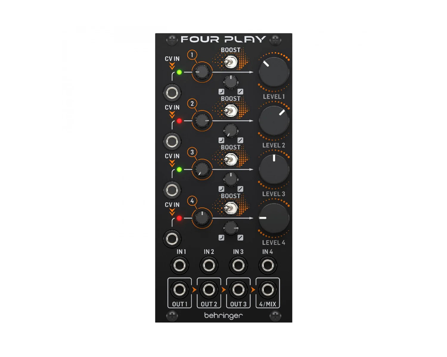 Behringer Four Play Quad Volt Eurorack Module