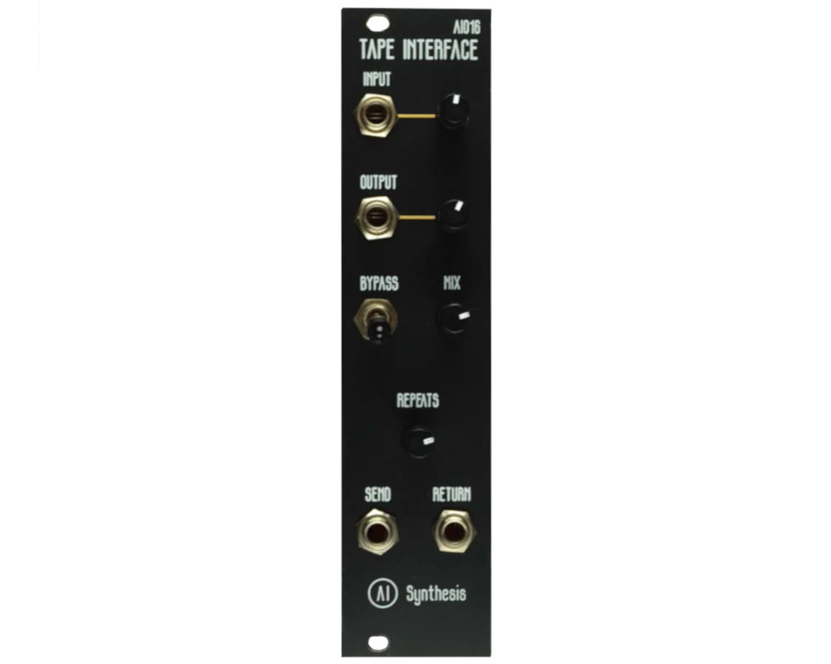 AI Synthesis AI016 Eurorack Tape Echo Interface - Black