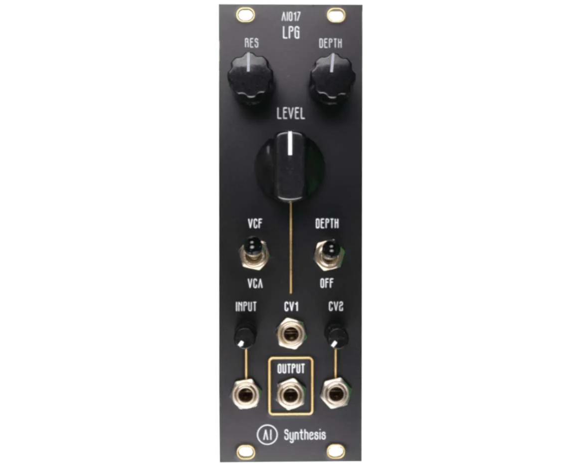 AI Synthesis AI017 Low Pass Gate - Black