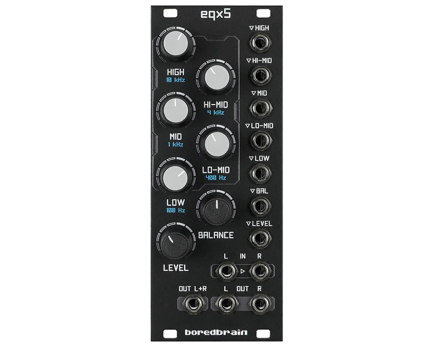 BoredBrain Eqx5 Five-Band Eurorack Equalizer