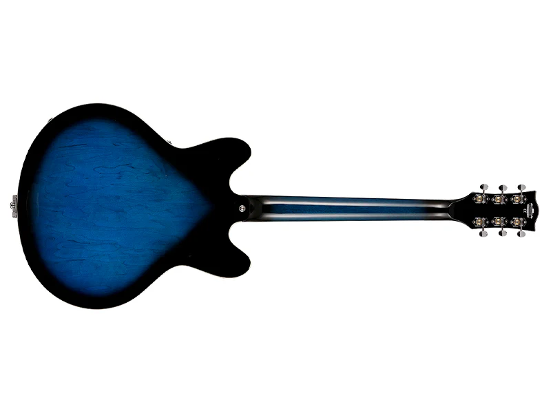 Limited Edition VOX Bobcat S66 Bigsby - Sapphire Blue With Hard Case - Image 3