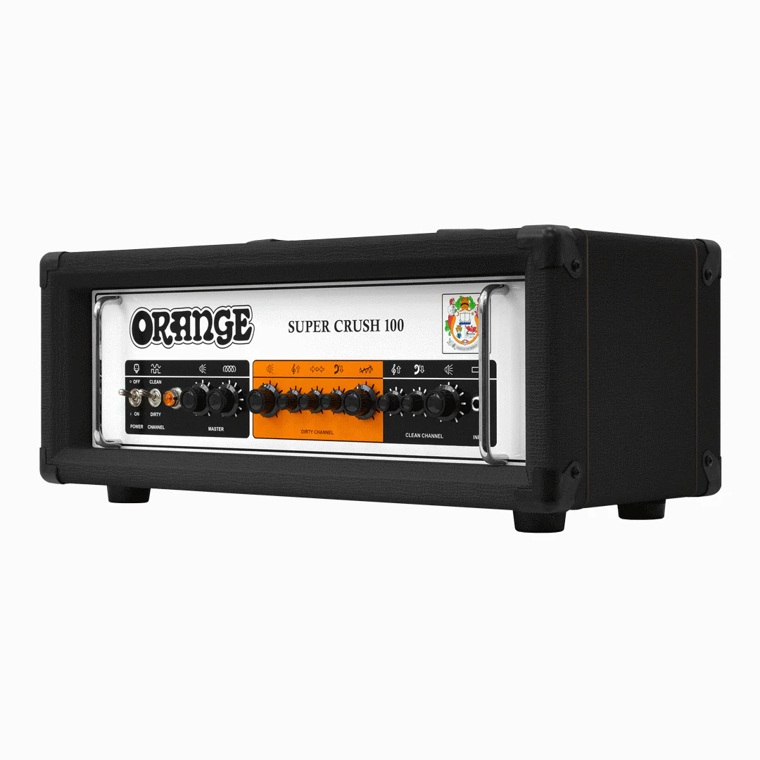 Orange Super Crush 100 Head - Black - Image 2