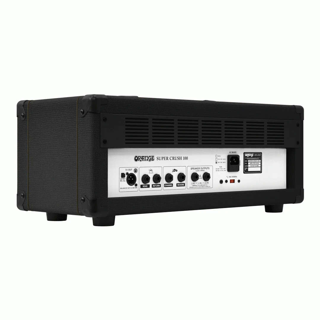 Orange Super Crush 100 Head - Black - Image 4