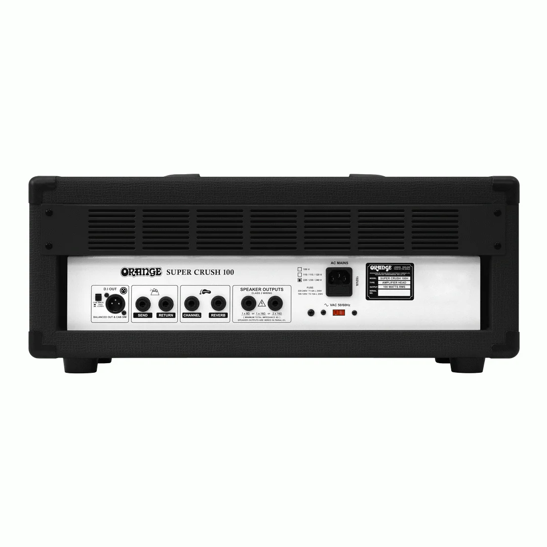 Orange Super Crush 100 Head - Black - Image 5