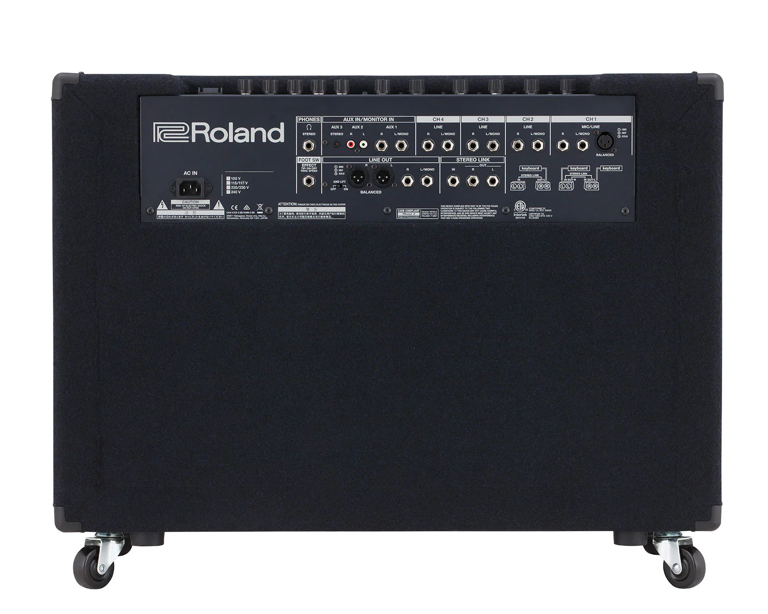 Roland KC-990 5-Channel 320 Watt Stereo Mixing Keyboard Amplifier - Image 2