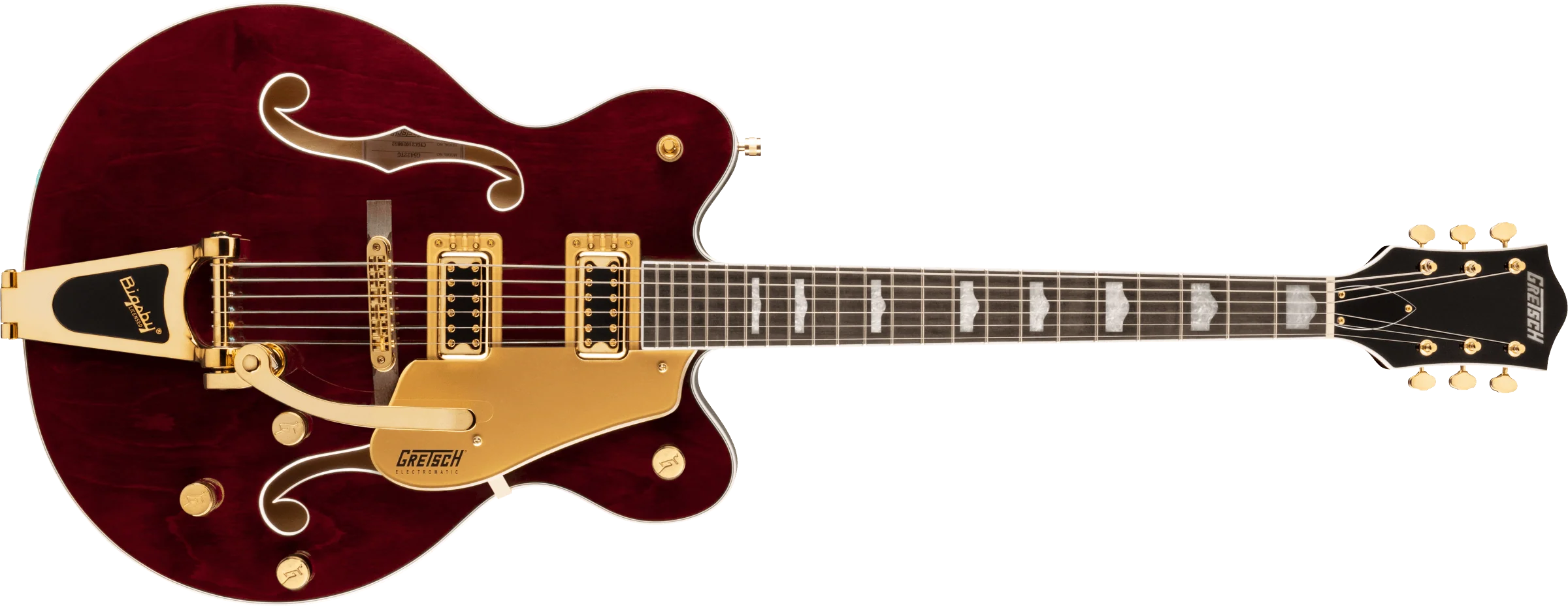 Gretsch G5422TG Electromatic Classic Hollow Body Double-Cut with Bigsby - Walnut Stain - Image 5