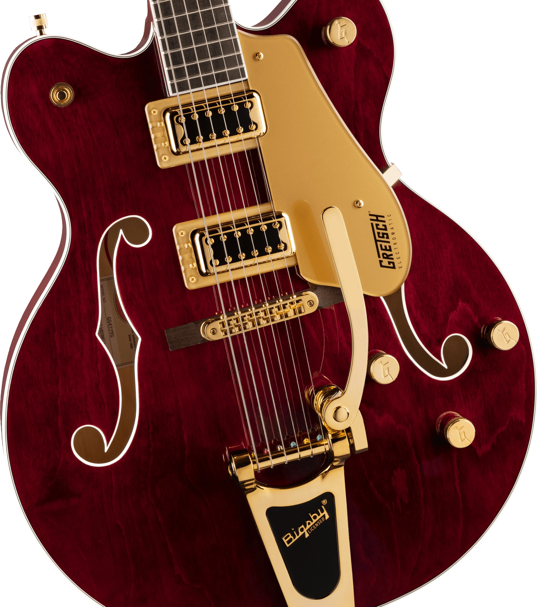 Gretsch G5422TG Electromatic Classic Hollow Body Double-Cut with Bigsby - Walnut Stain - Image 7