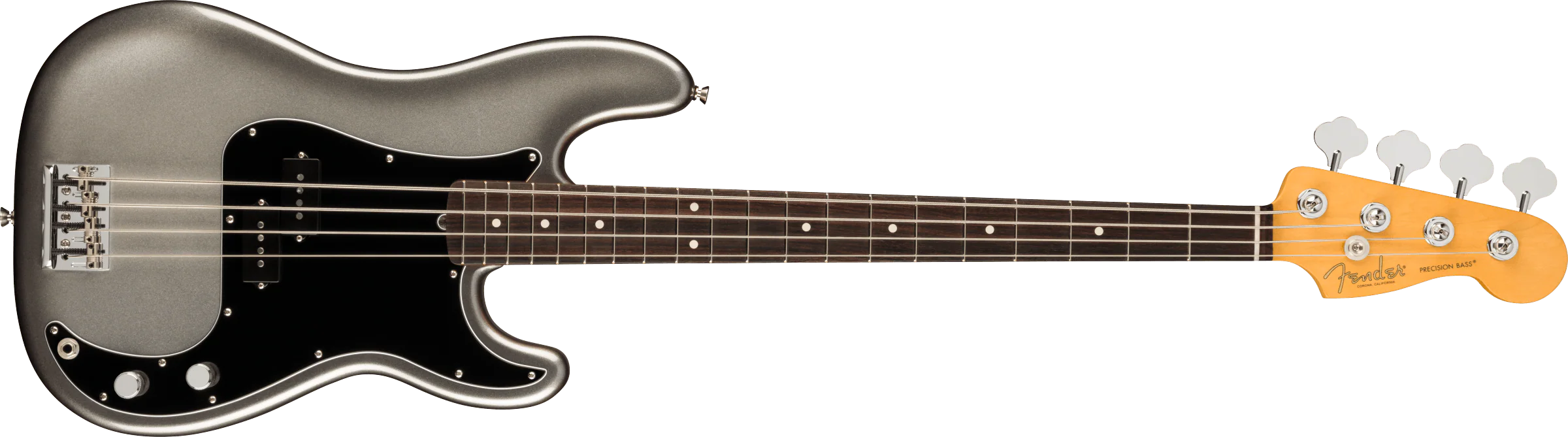 Fender American Professional II Precision Bass - Mercury - Image 4