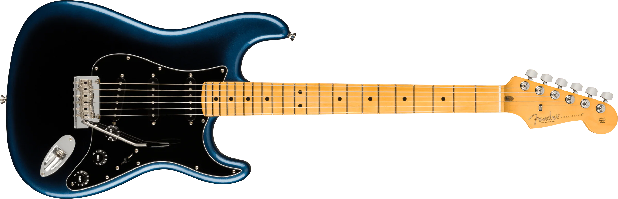 Fender American Professional II Stratocaster Maple - Dark Night - Image 4