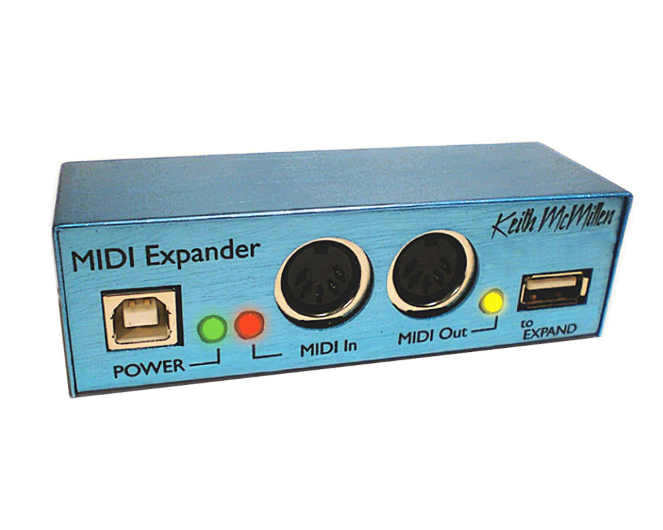 Keith McMillen Instruments MIDI Expander 5 Pin DIN MIDI Host for KMI Controllers - Image 2