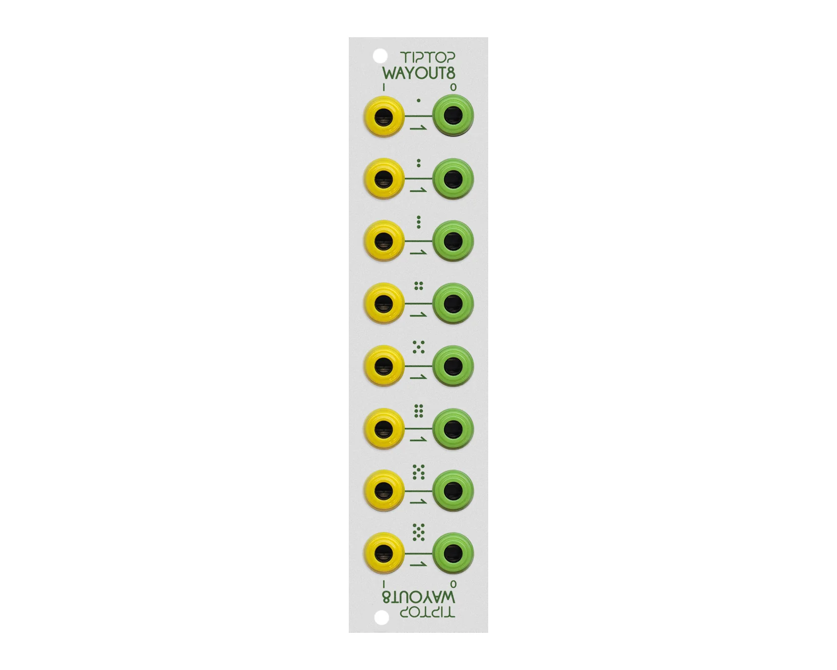 Tiptop Audio Wayout8 Patchbay - White