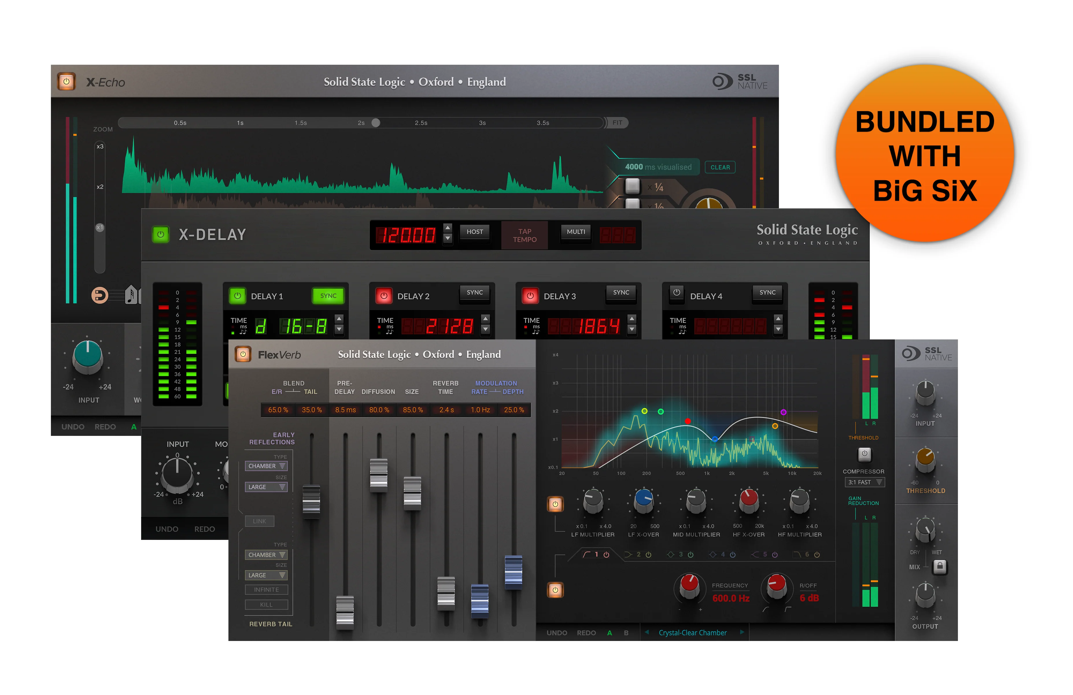 Solid State Logic Big SiX Super Analogue Desktop Mixer with USB Interface - Image 6