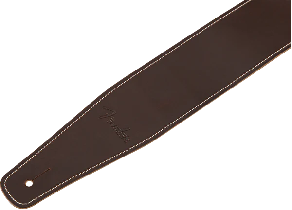 Fender Broken-In Leather Strap, Brown 2.5" - Image 2