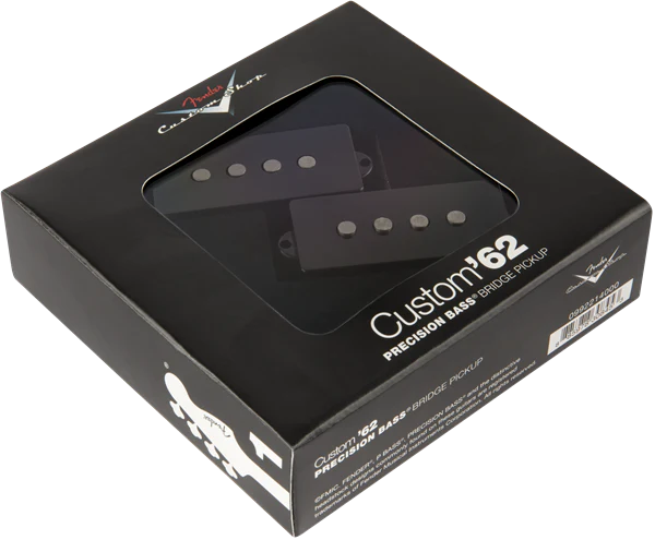 Fender Custom Shop '62 Precision Bass Pickup - Black - Image 2