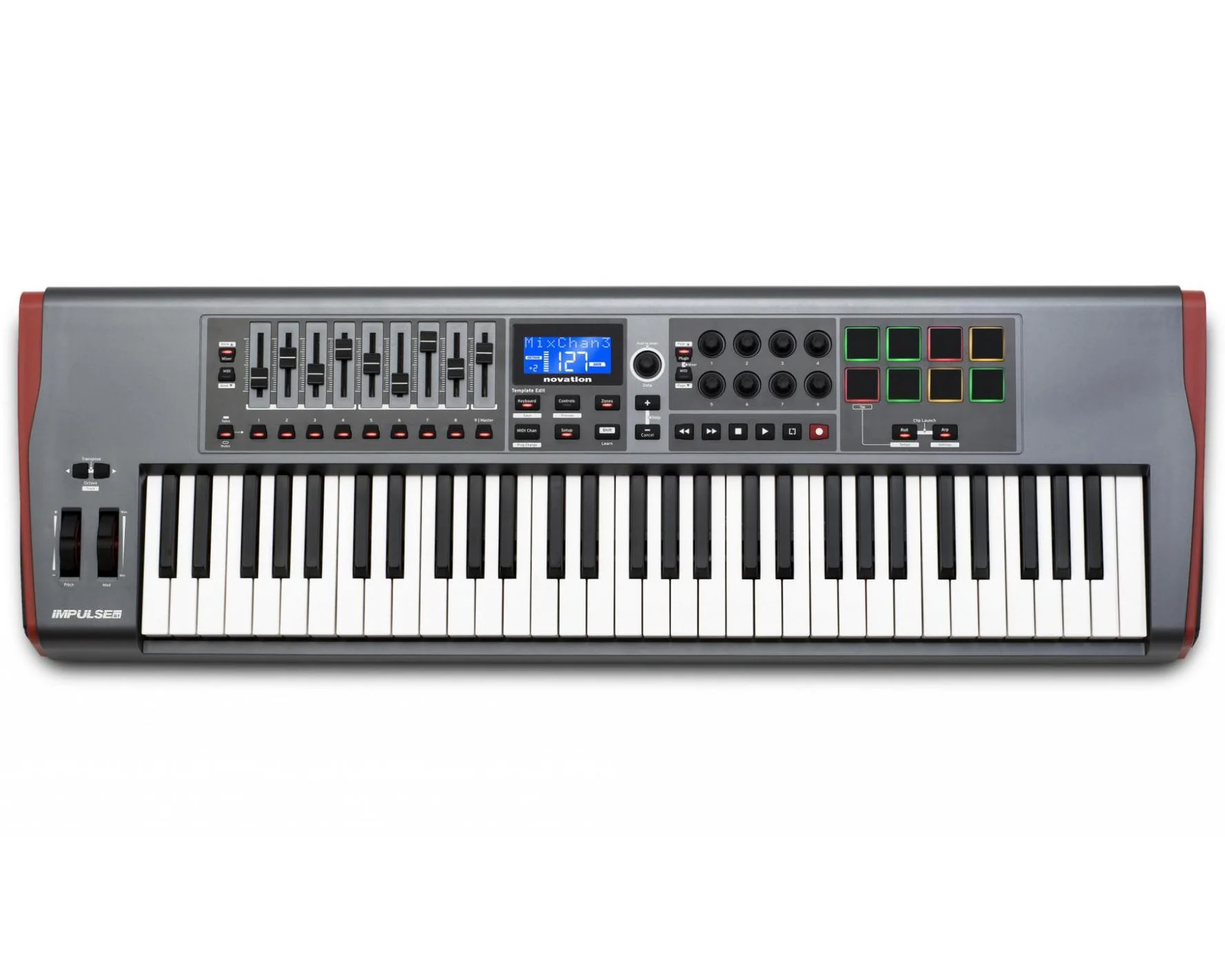 Novation Impulse 61 USB MIDI Controller Keyboard