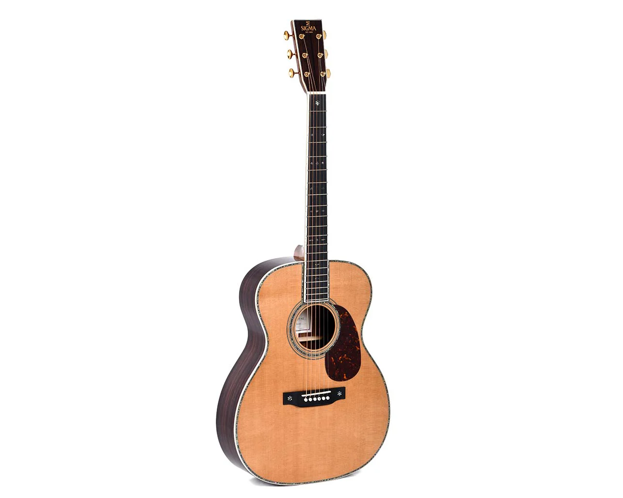 Sigma 000T-42 Standard Series Tilia 000 Acoustic - Image 5