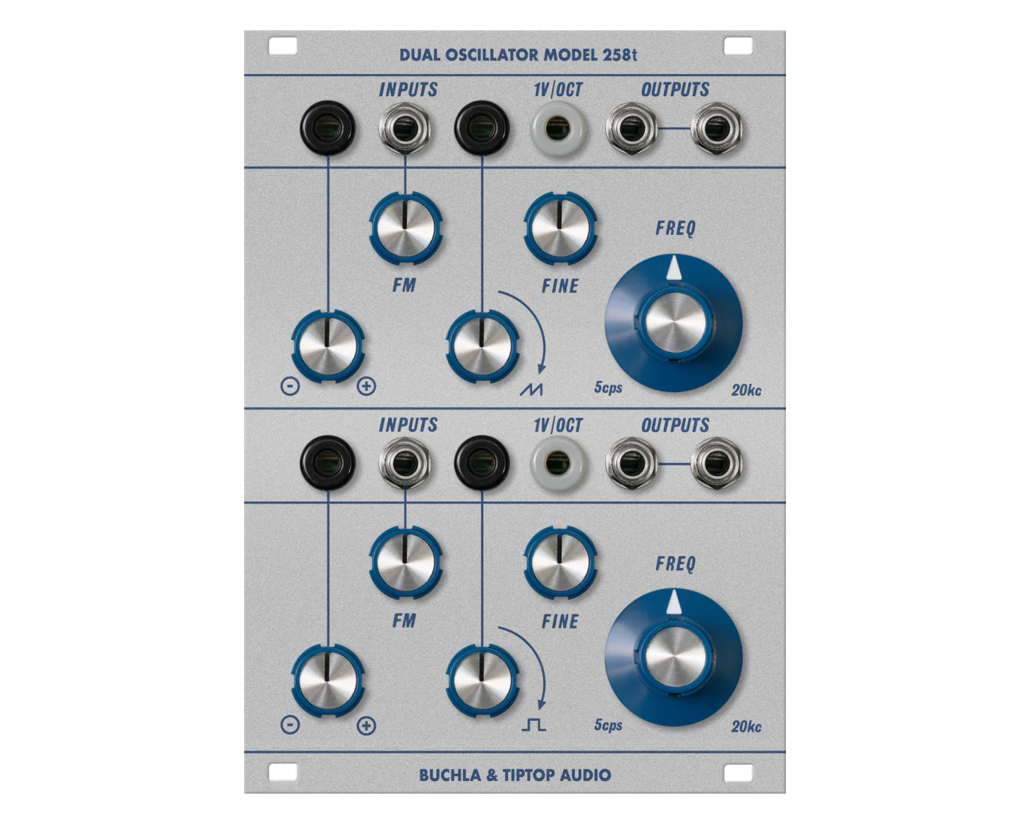 Tiptop Audio Buchla Model 258t Dual Oscillator