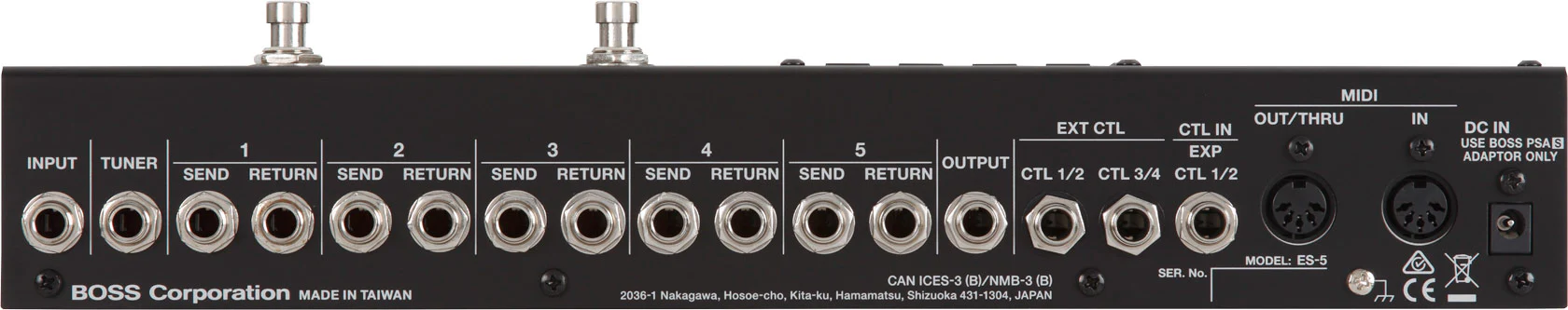 BOSS ES-5 Effects Switching System - Image 3